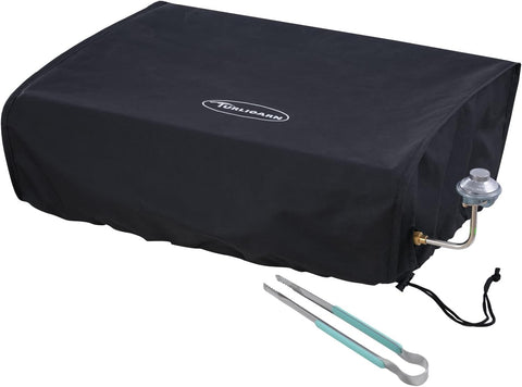 Cover for Blackstone 22 inch Griddle Water Resistant 600D Polyester Heavy Duty Flat top 22" Gas Grill Cover Exclusively Fits Blackstone 22" Griddle Cooking Station-22in Without Hood Cover