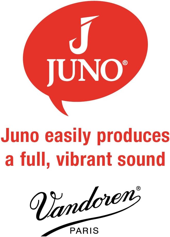 Vandoren JUNO Bb Clarinet Reeds, Strength 2.5, Box of 10, JCR0125