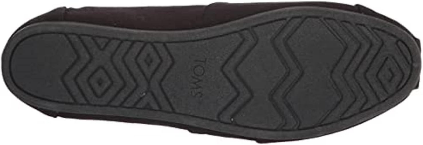 TOMS Women's Alpargata Classic Espadrille, Recycled Cotton Canvas Upper