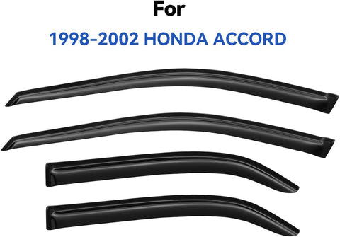 Window Visors Rain Guards for 1998 1999 2000 2001 2002 Honda Accord Sedan