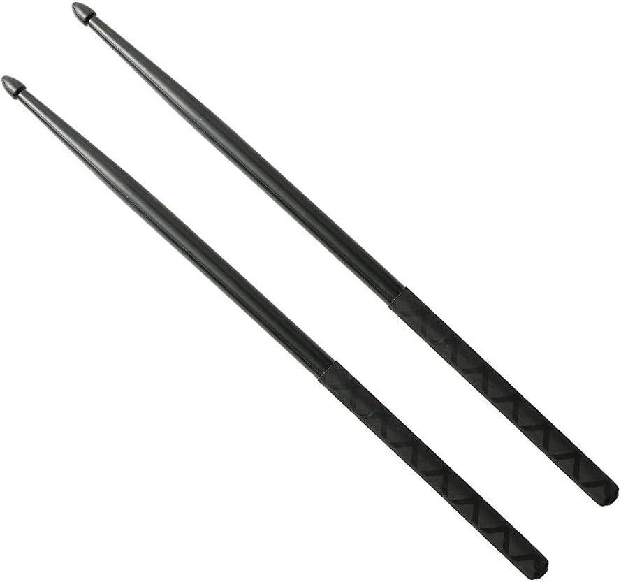 Nylon Drum Sticks for Drum Set 5A Drumsticks Plastic with ANTI-SLIP Handles