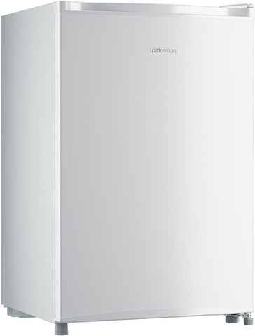 Upstreman 3.0 Cu.ft Mini Upright Freezer, Reversible Door (White)