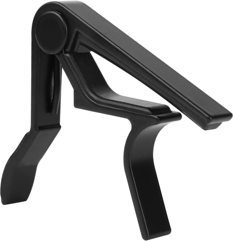 Guitar Capo for Acoustic and Electric Guitar 6 String, Premium ukulele Capos, Clip Capo, Clamp Capos, Black