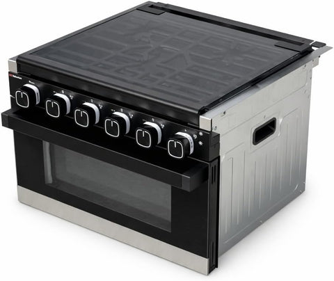 Suburban 17" RV Stove Oven Range 3916A RR17 3 Burner Piezo LED Knobs Tiny Home
