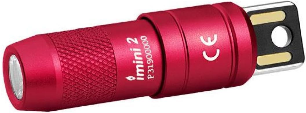 OLIGHT IMINI 2 Rechargeable EDC Keychain Mini Flashlight Passionate Red