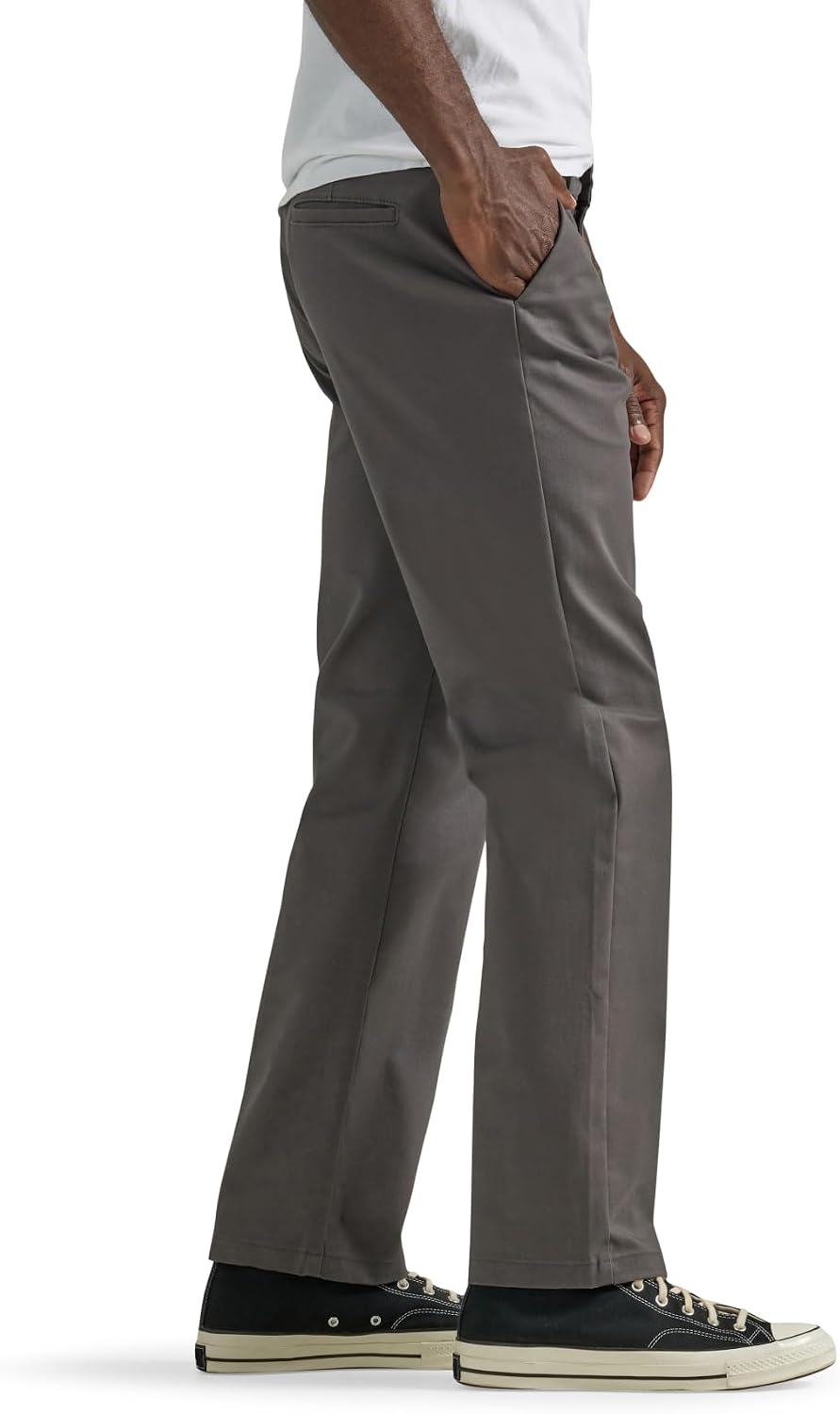 Lee Men's Flat Front Relaxed Straight Pant