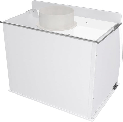 30” Wide Ducted Fume Hood, Exhaust Hood for Laboratory Fume Control, Chemical Fumes, Pharmaceutical Compounding, 3D Printing, and other Fumes/Odors