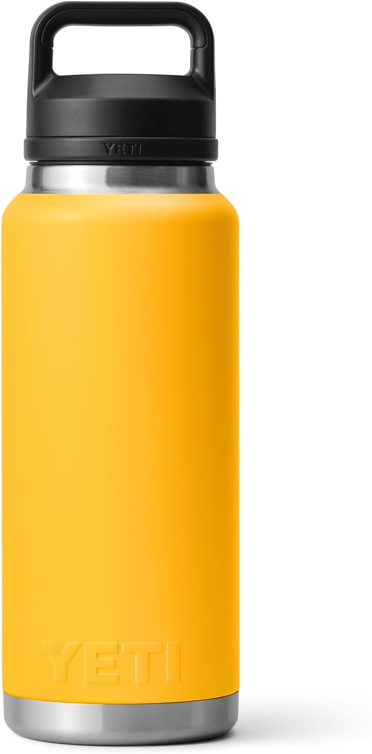 YETI Rambler 36 oz Bottle, Vacuum Insulated, Leakproof, Stainless Steel with Chug Cap