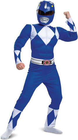 Power Rangers Boys Blue Ranger Costume