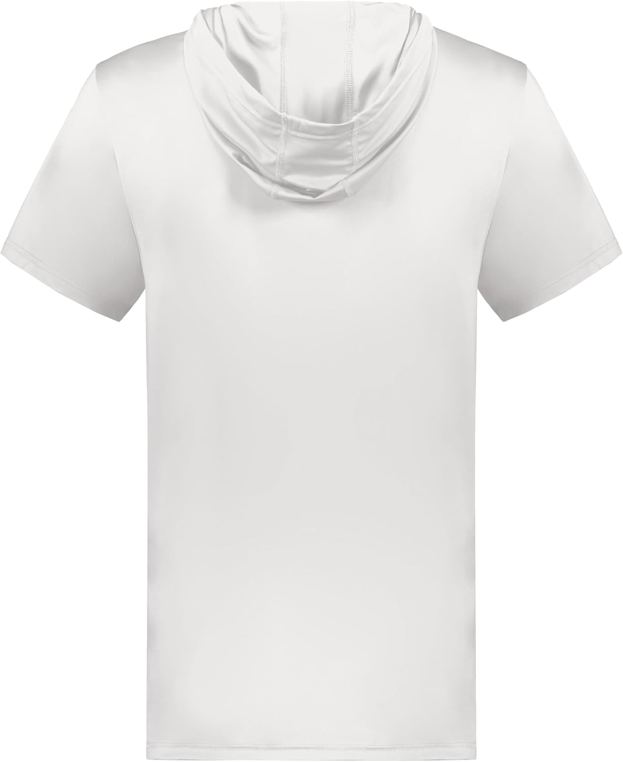 Holloway Men's Powered By Coolcore Short Sleeve Hoodie – Athletic-fit Gym Hoodie With 4-way Stretch and Cooling Fabric