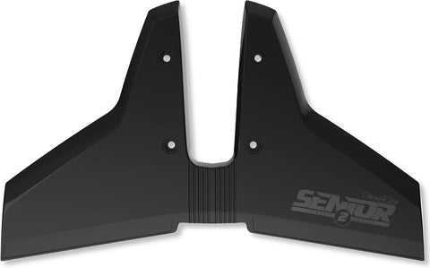 Classic Senior 2 Hydrofoils for 40-300 hp (Black) - Stabilizer Fins for Outboard/Outdrive Motors - Made in The USA