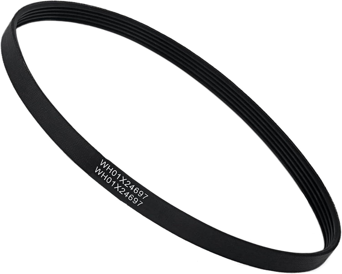 WH01X24697 Washer Drive Belt Compatible with GE, Hotpoint Clothes Washing Machine, Replace Parts AP6037512, 4585709, PS11767488, WH01X24697