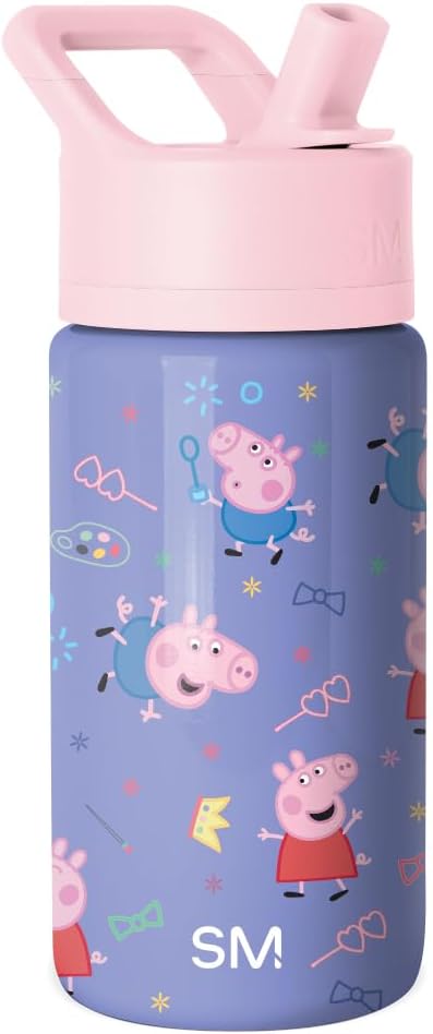 Simple Modern Peppa Pig Kids Water Bottle & Toddler Cup | 14oz