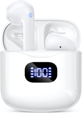 KTGEE Wireless Earbuds Bluetooth 5.3 Ear Buds Headphones, 40Hrs Playback