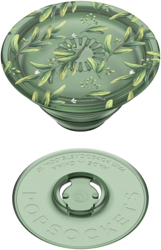 PopSockets Adhesive Phone Grip, Holder- Olive