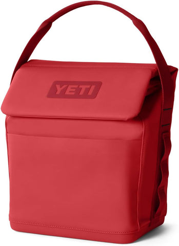 YETI Daytrip Insulated Lunch Bag for Adults - 6L Soft Cooler, Rescue Red