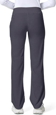 Cherokee Iflex Scrubs for Women Straight Leg Scrub Pants with 6 Pockets