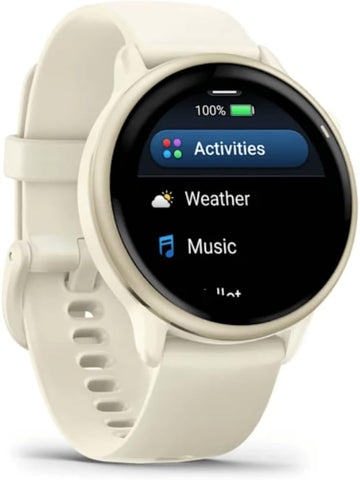 Garmin vívoactive® 6, Health & Fitness GPS Smartwatch, 42mm, Bone