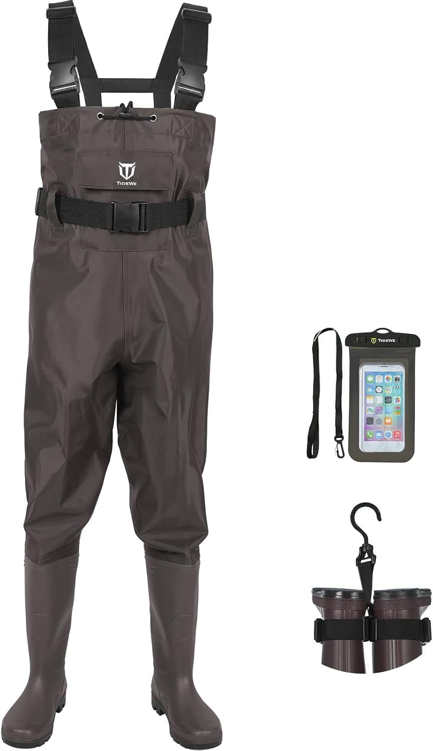TIDEWE Chest Waders for Men Women, Waterproof Fishing Waders
