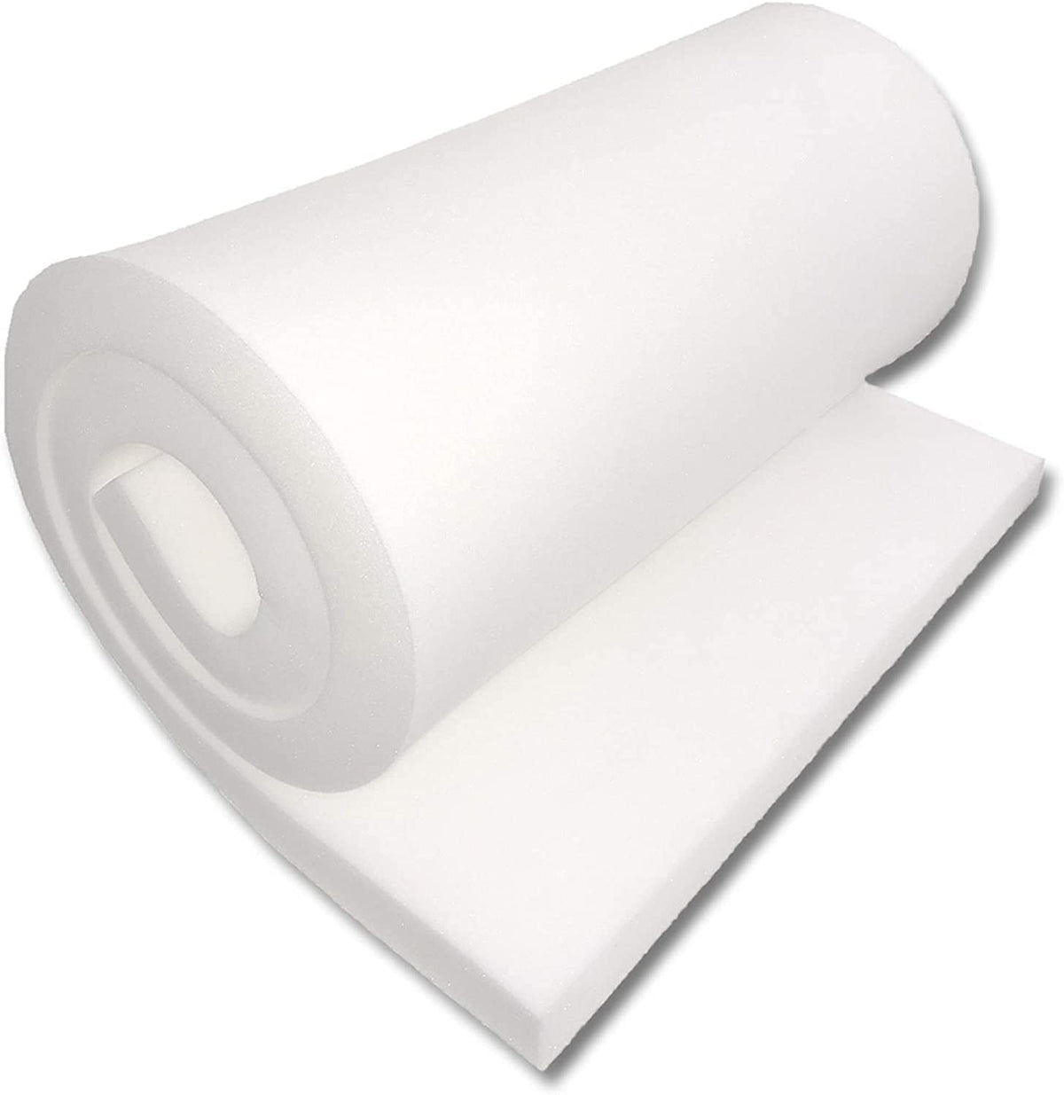 FoamTouch (2 Pack) High Density 1x24x80 Upholstery Foam, White