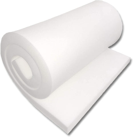 FoamTouch (2 Pack) High Density 1x24x80 Upholstery Foam, White