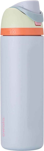 Owala FreeSip Stainless Steel Water Bottle 24 oz Butter Half