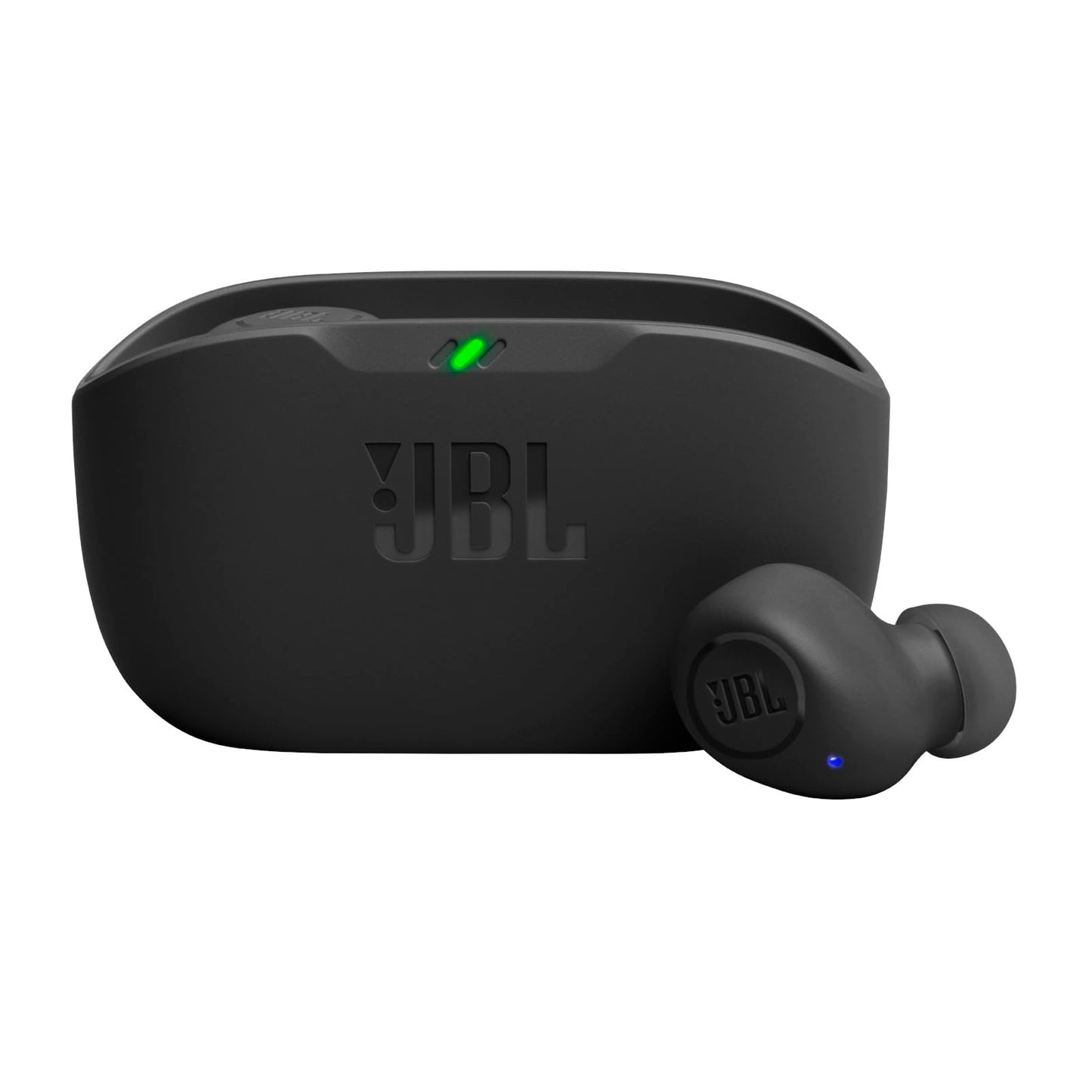 JBL Vibe Buds - True Wireless Earbuds, Smart Ambient, VoiceAware, Up to 32 total hours of battery life with speed charging, Water and dust resistant, JBL Deep Bass Sound (Black)