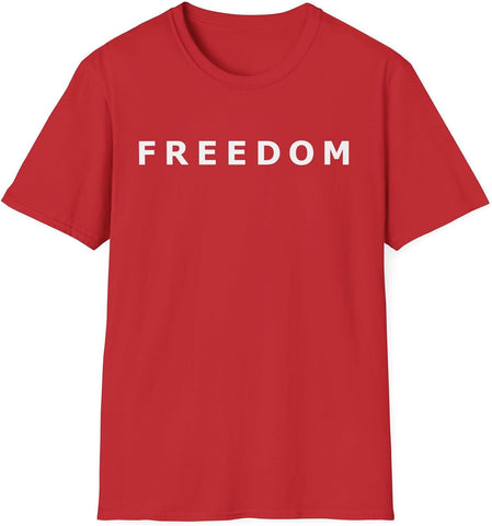 Charlie Kirk Freedom Softstyle T-Shirt - Memorial Tribute Tee in Loving Memory 2025 TPUSA Tee