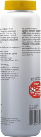 Leisure Time 22338A, Spa Down, 2.5 lbs