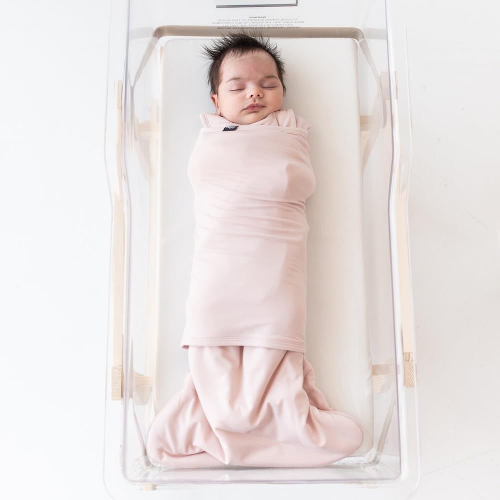 KYTE BABY Sleep Bag Swaddler with Dual Zipper, Removable Band, Rayon Made from Bamboo Transitional Nursery Essential