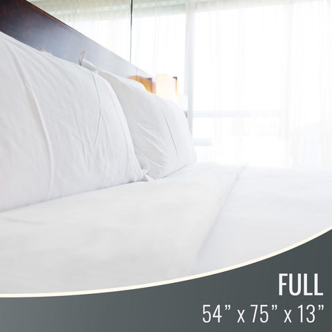 DMI Waterproof Mattress Protector and Mattress Cover, Encased Zippered Fit, Full, Packaging may vary