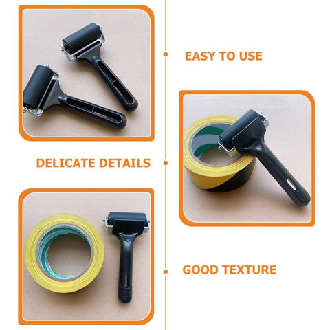 ‌EXCEART 8PCS Printmaking Rollers for Block Printing Ink Stamping Wallpaper Linoleum Blocks Crafting Projects Art Supplies Brayer Roller for Artists DIY