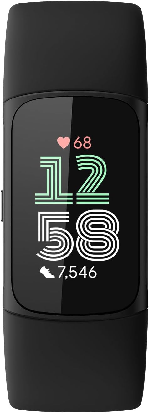 Google Fitbit Charge 6 - Fitness Tracker - Obsidian/Black