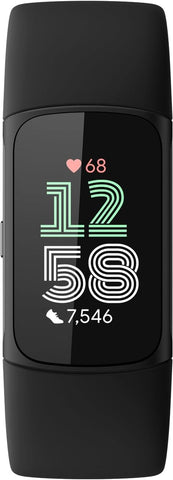 Google Fitbit Charge 6 - Fitness Tracker - Obsidian/Black