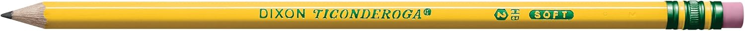 Ticonderoga Wood-Cased Pencils, Pre-Sharpened
