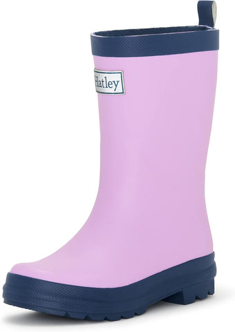 Hatley Unisex Kid's Solid Rain Boots