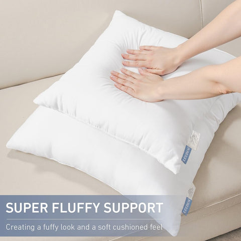 Leeden 12x20 Throw Pillow Inserts Set of 2, Lumbar Pillow Inserts for Couch
