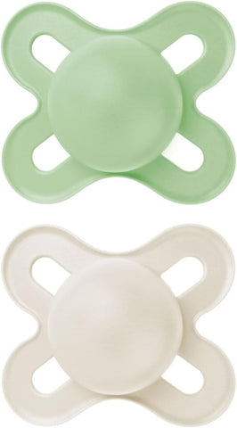 MAM Original Start Matte Baby Pacifiers,Binky for 0-3 Months,BPAFree Silicone Nipple,Easy Clean,Best for Newborn Babies,Developed with Medical Experts,Binkies with Sterilizer Case,2 Count (Pack of 12)