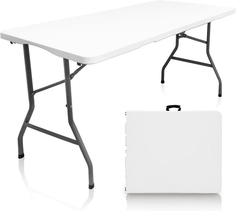 5FT Folding Table,Versatile Foldable Table,Portable