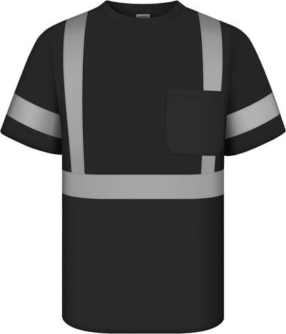 TCCFCCT High Visibility Shirts for Men Construction Shirts, DC-Black 3XL