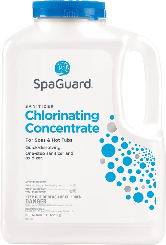SpaGuard Spa Chlorinating Concentrate, 14 oz, Single Pack