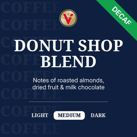 Victor Allen's Coffee Decaf Donut Shop, Medium Roast, 80 Count Single Serve Coffee Pods for Keurig K-Cup Brewers | 100% Arabica beans, Compatible with Keurig 2.0, Under 5mg caffeine per serving, Kosher-OU (Pareve), Single serve coffee pods