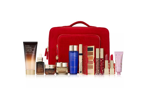 Estee Lauder 2023 Holiday Beauty Blockbuster 11pcs ($615 value), Celestial Glow, Warm Tone