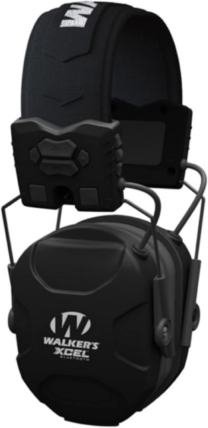 Walker’s XCEL Digital Electronic Hearing Protection Earmuffs with Bluetooth & Voice Clarity