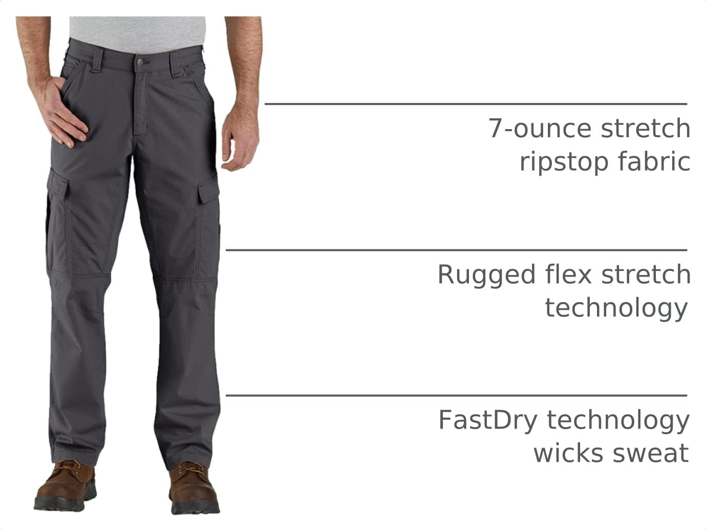 Carhartt Men's Force Relaxed Fit Ripstop Cargo Work Pant