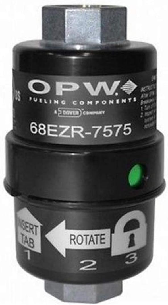 68EZR-7575 3/4" Reconnectable Breakaway For Fuel