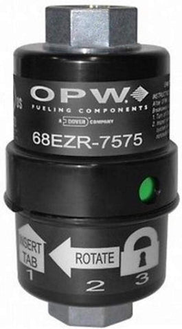 68EZR-7575 3/4" Reconnectable Breakaway For Fuel