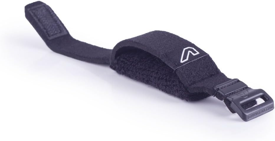 Gruv Gear Fret Wrap & Guitar Mute, Fretwrap for Acoustic, Electric & Bass | String Dampener Recording, Tapping & Practice Accessory (1 Pack, Large Black, Fits 6 String Bass, 8 String Guitar)