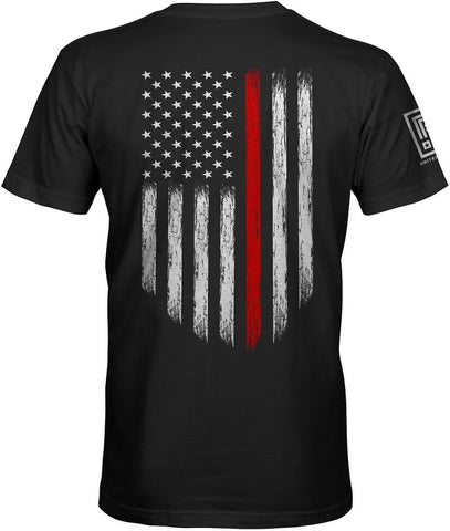 Fantastic Tees American Patriotic USA Flag Men's T-Shirt