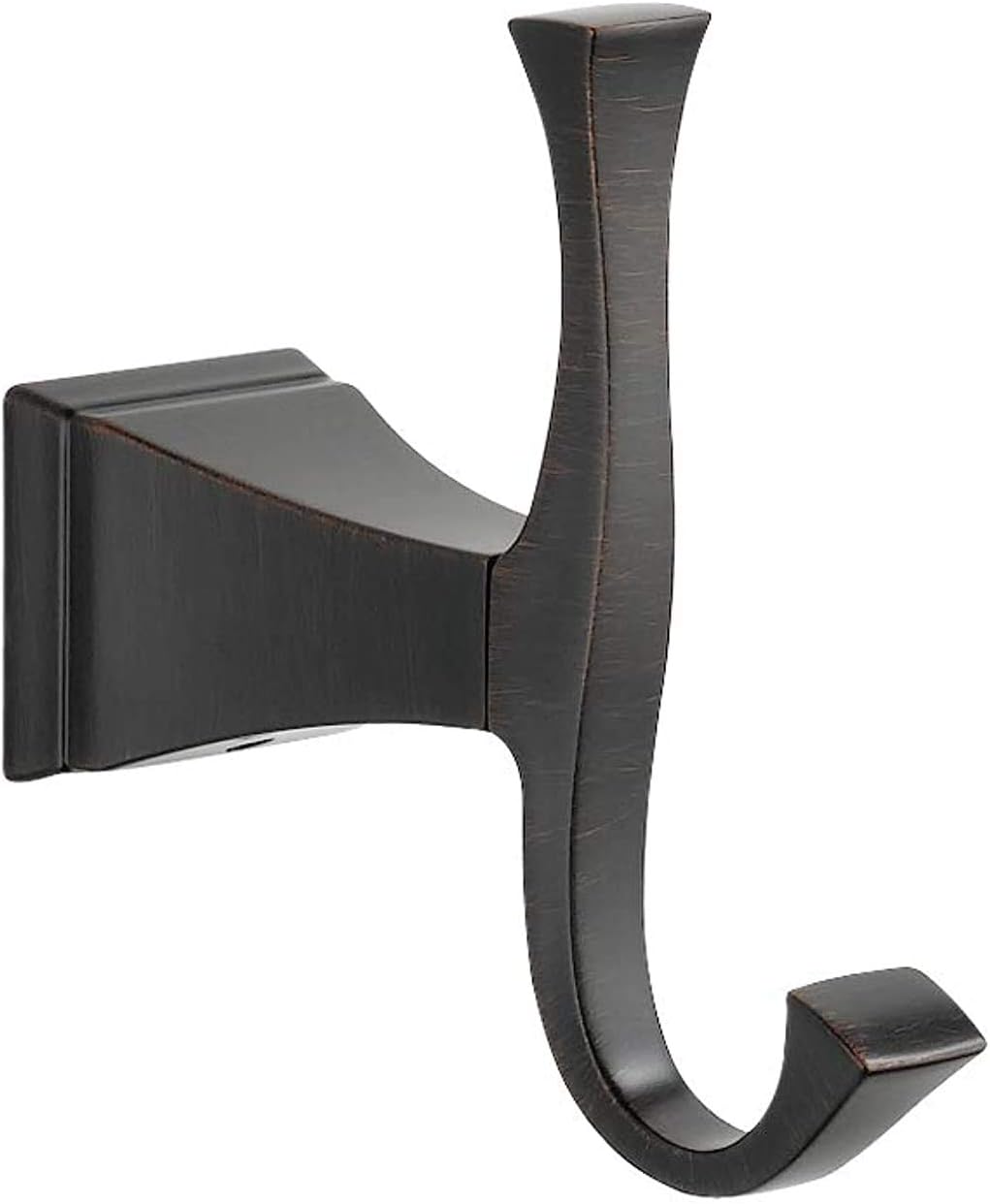 DELTA FAUCET 75135-RB Dryden Wall Mounted Double Towel Hook in SpotShield Venetian Bronze